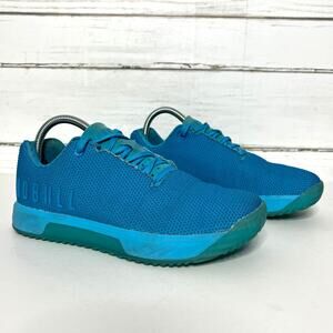 NoBull Superfabric Trainer Sneakers Blue Women's Shoe Size 8.5